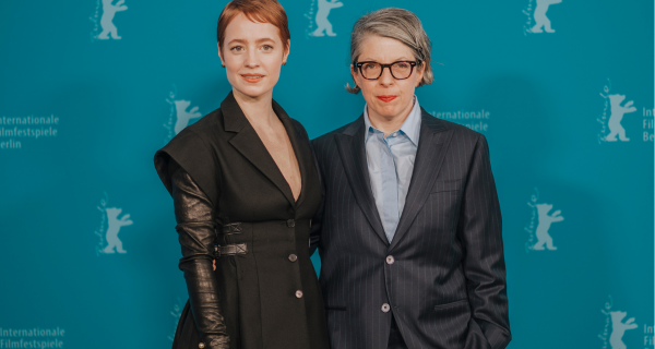 Photocall Berlinale: Lead actress Leonie Benesch, director Petra Volpe. © Mario Heller